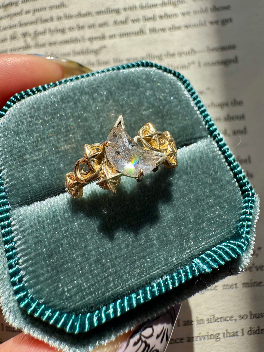 1.01ct 14k Yellow Diamond Moon – MAC
