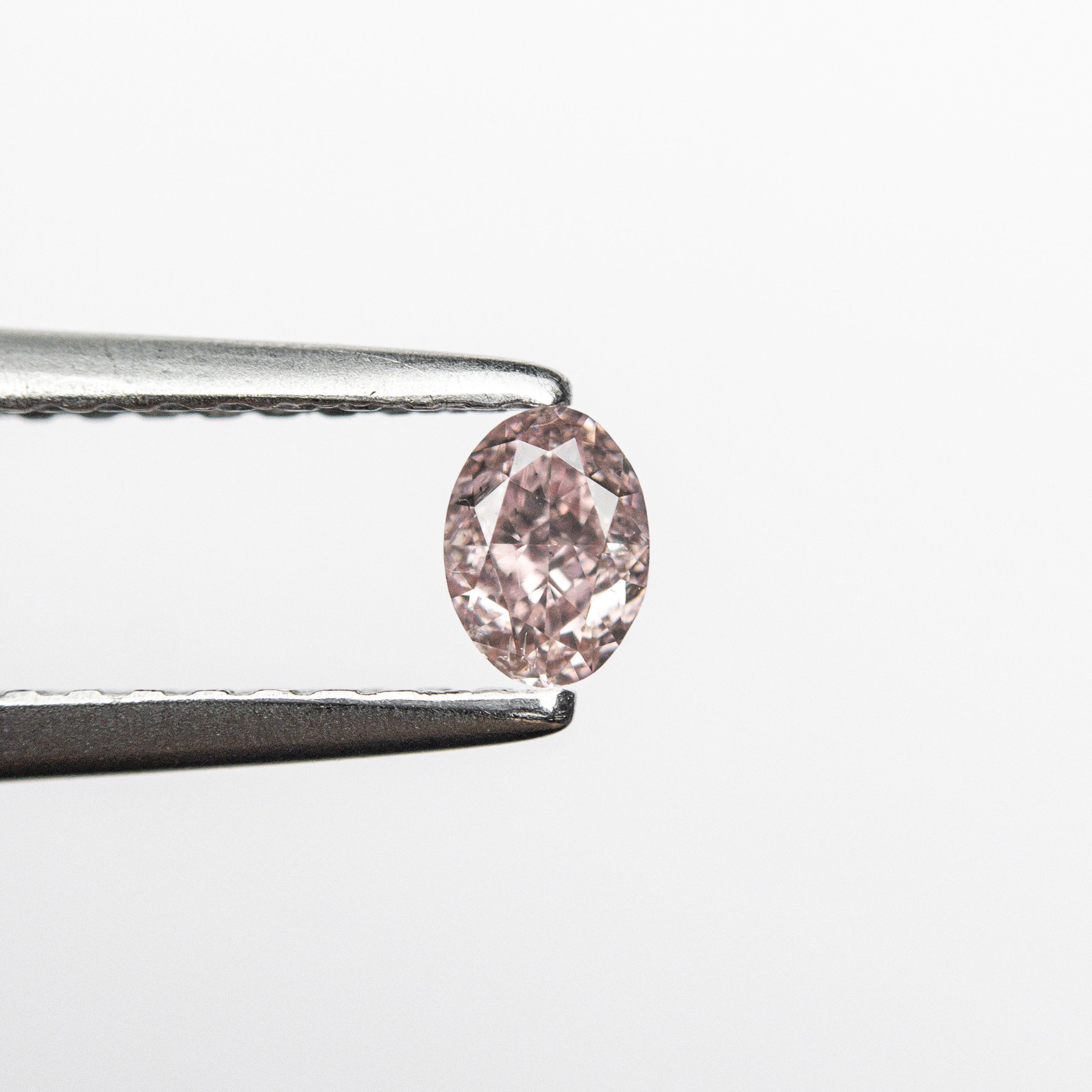 0.18ct 3.93x2.87x2.01mm GIA SI2 Fancy Pink Oval Brilliant 🇦🇺 24091-01