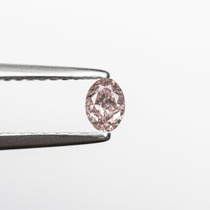 0.18ct 3.93x2.87x2.01mm GIA SI2 Fancy Pink Oval Brilliant 🇦🇺 24091-01