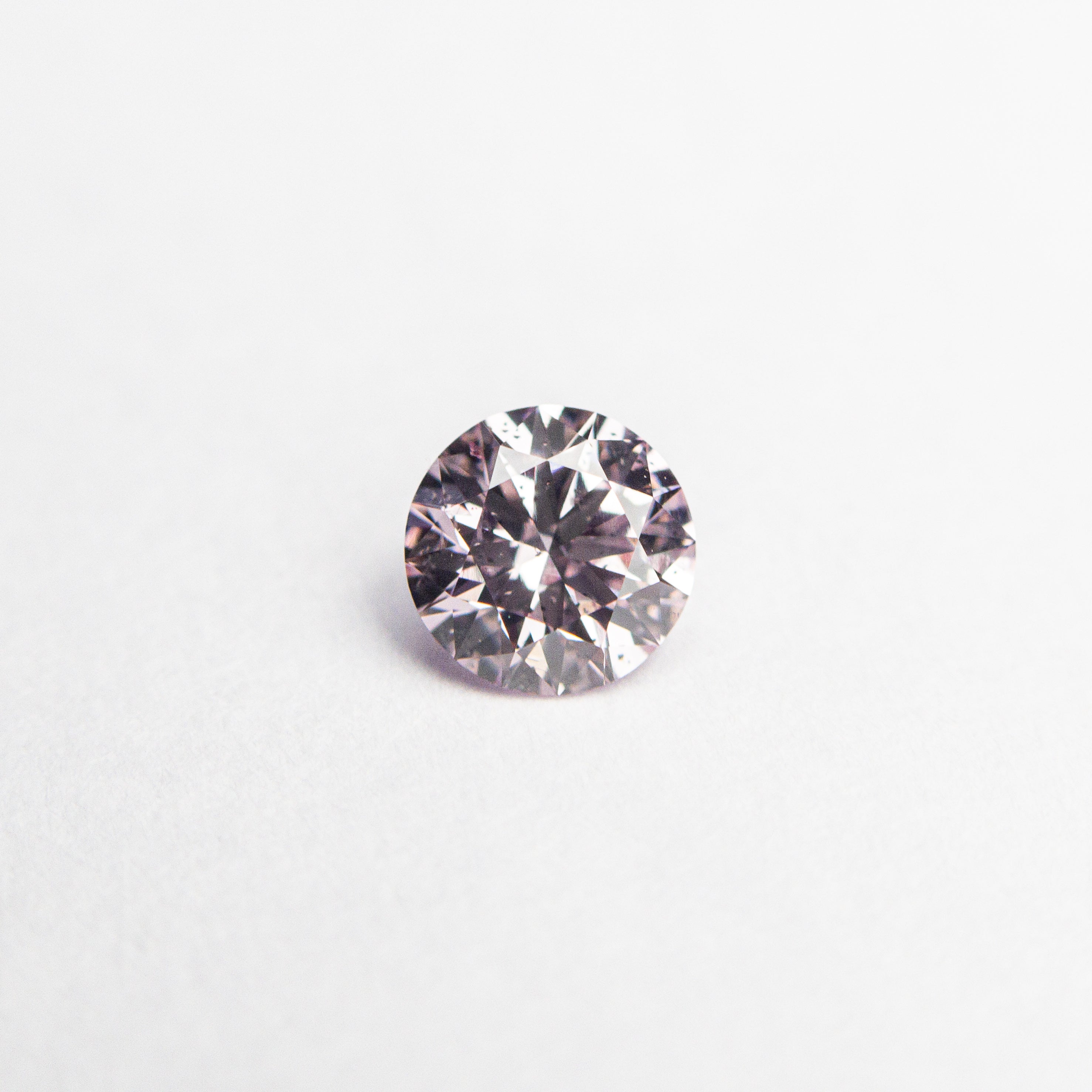 0.28ct 4.28x4.25x2.56mm GIA I1 Fancy Pink Round Brilliant 24167-01