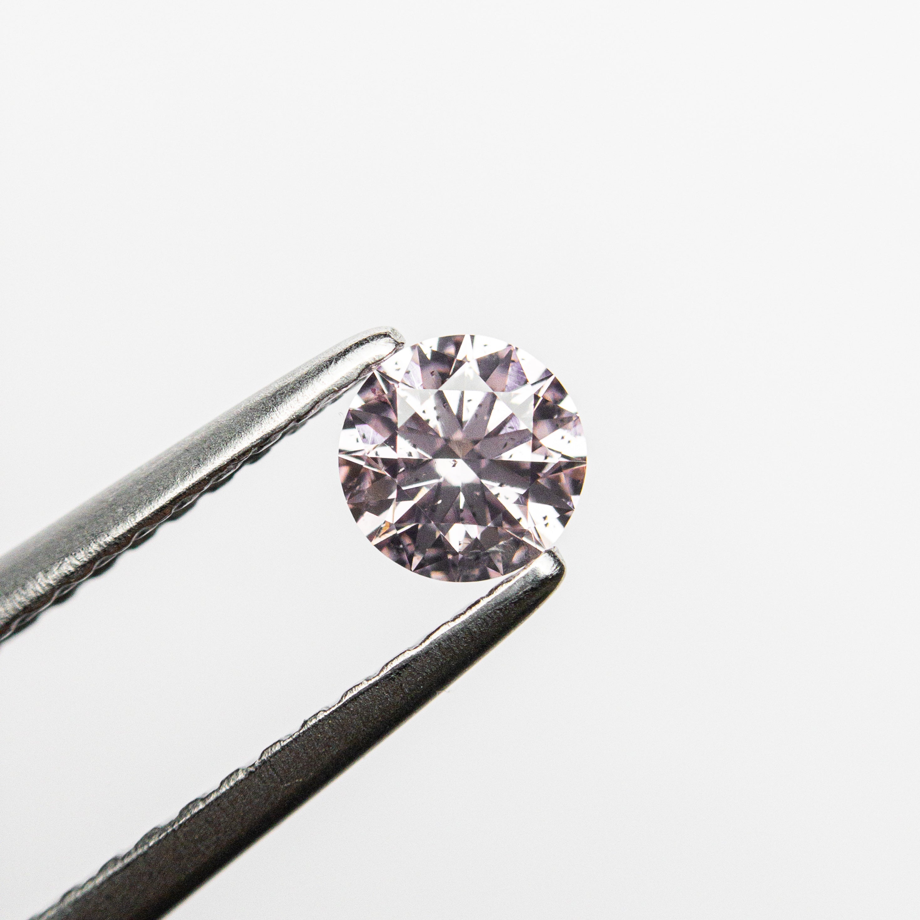0.28ct 4.28x4.25x2.56mm GIA I1 Fancy Pink Round Brilliant 24167-01