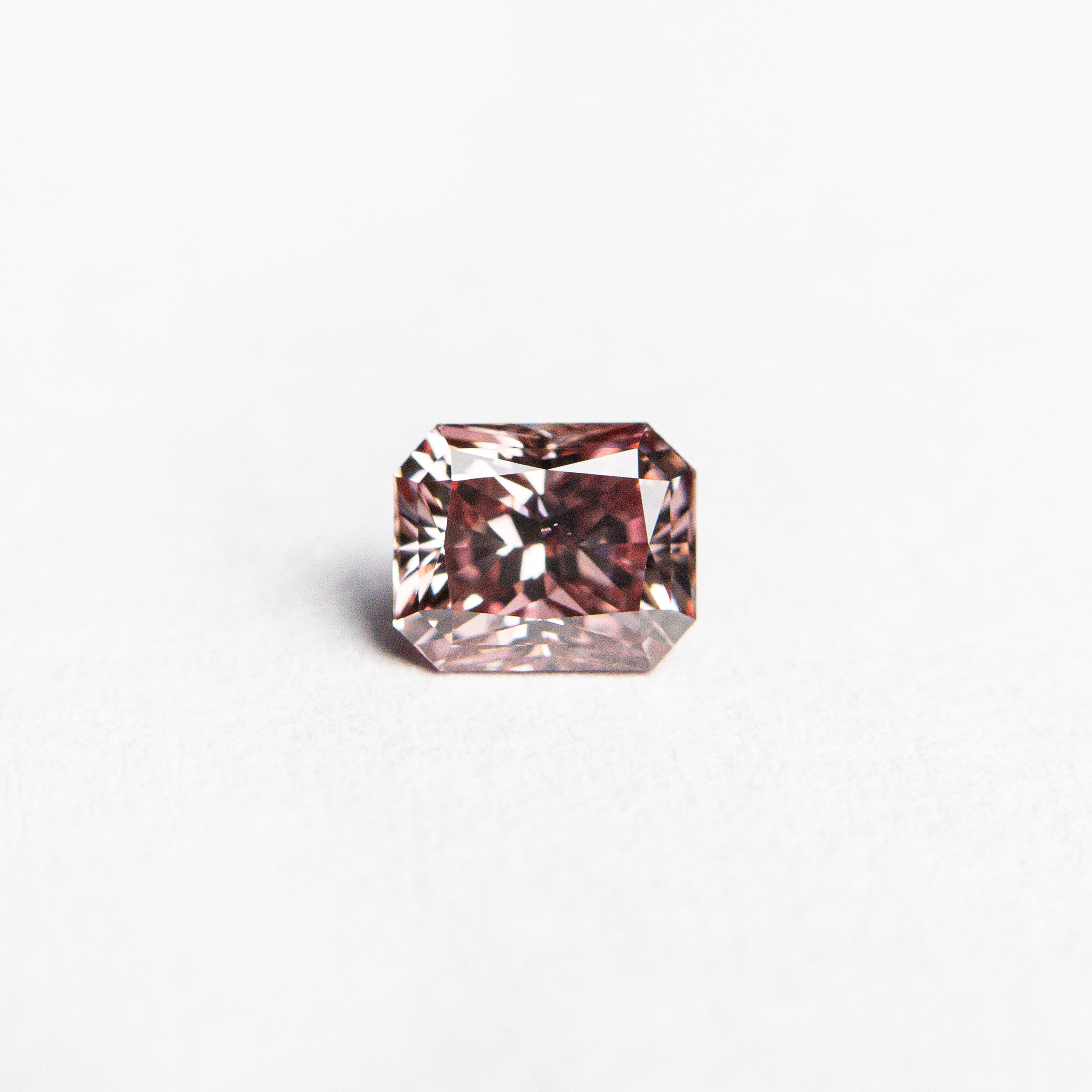 0.35ct 4.40x3.60x2.73mm GIA SI1 Fancy Pink Cut Corner Rectangle Brilliant 24155-01
