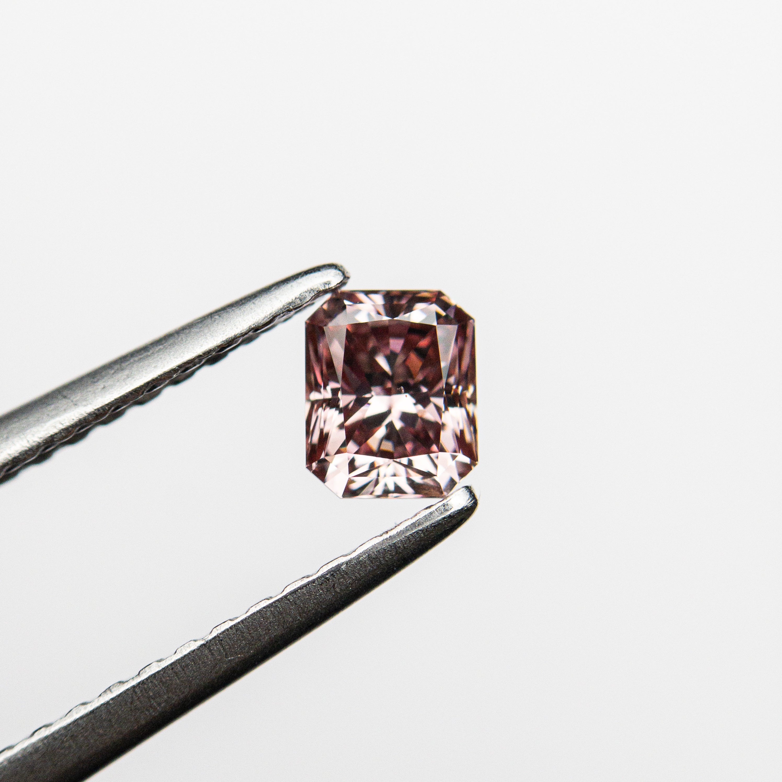 0.35ct 4.40x3.60x2.73mm GIA SI1 Fancy Pink Cut Corner Rectangle Brilliant 24155-01