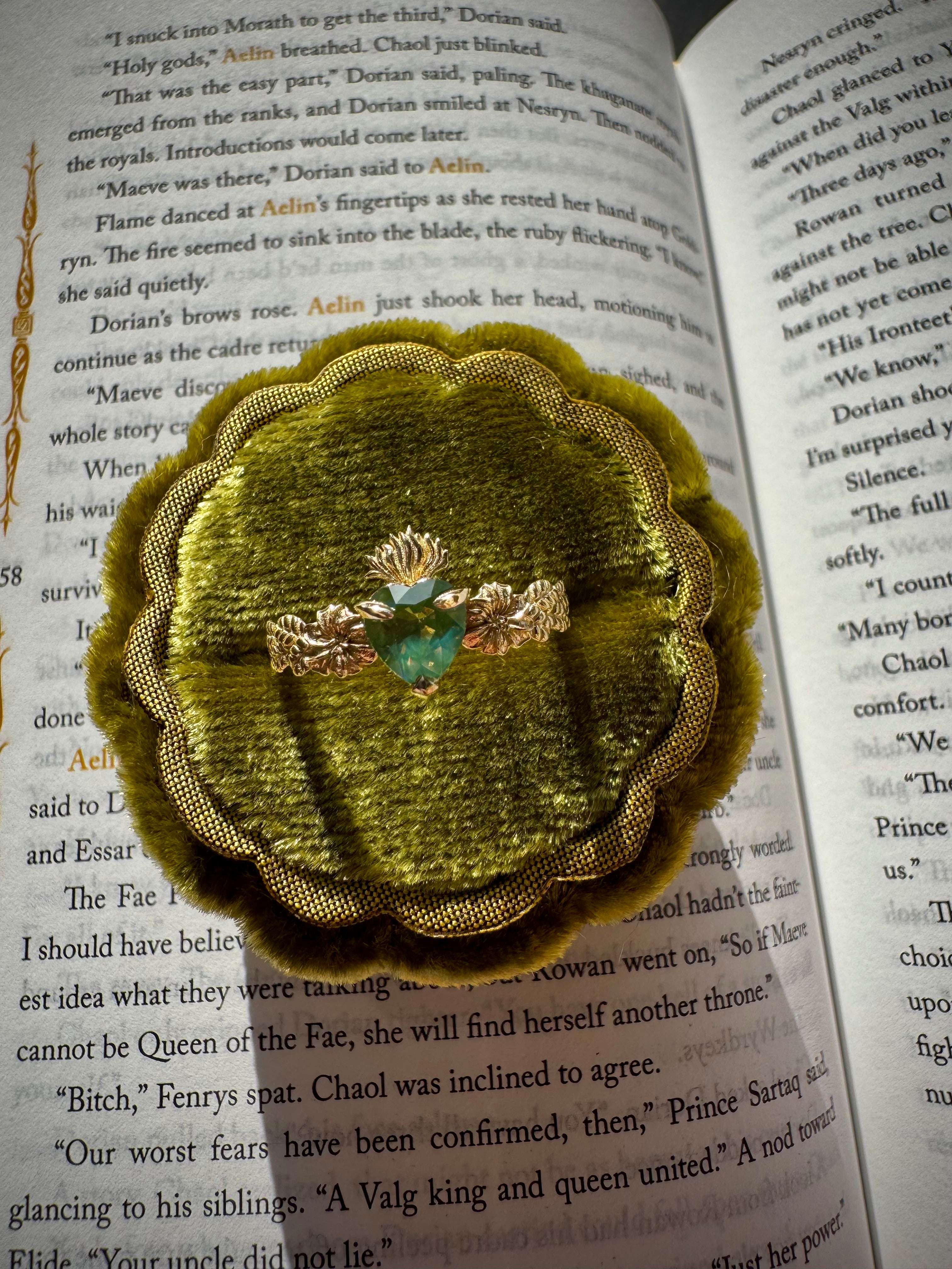 Fireheart Sapphire Ring