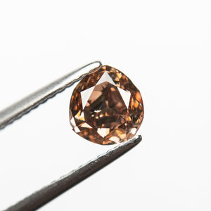 1.00ct 6.08x5.67x3.42mm GIA SI1 Fancy Brown-Pink Trillion Brilliant 🇦🇺 24113-01
