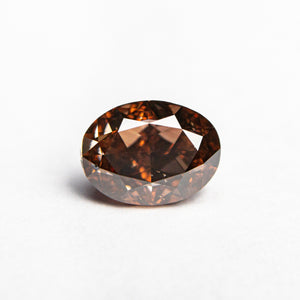 1.50ct 7.69x5.74x4.16mm GIA SI1 Fancy Brown-Pink Oval Brilliant 🇦🇺 24161-01