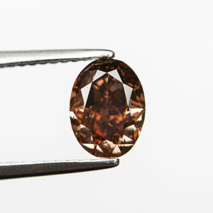 1.50ct 7.69x5.74x4.16mm GIA SI1 Fancy Brown-Pink Oval Brilliant 🇦🇺 24161-01