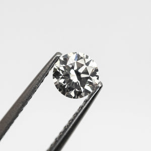 0.50ct 4.95-4.98x3.23mm VS1 Fancy Grey Round Brilliant 18968-07