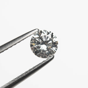 0.56ct 5.19x5.16x3.24mm Fancy Grey Round Brilliant 18968-24