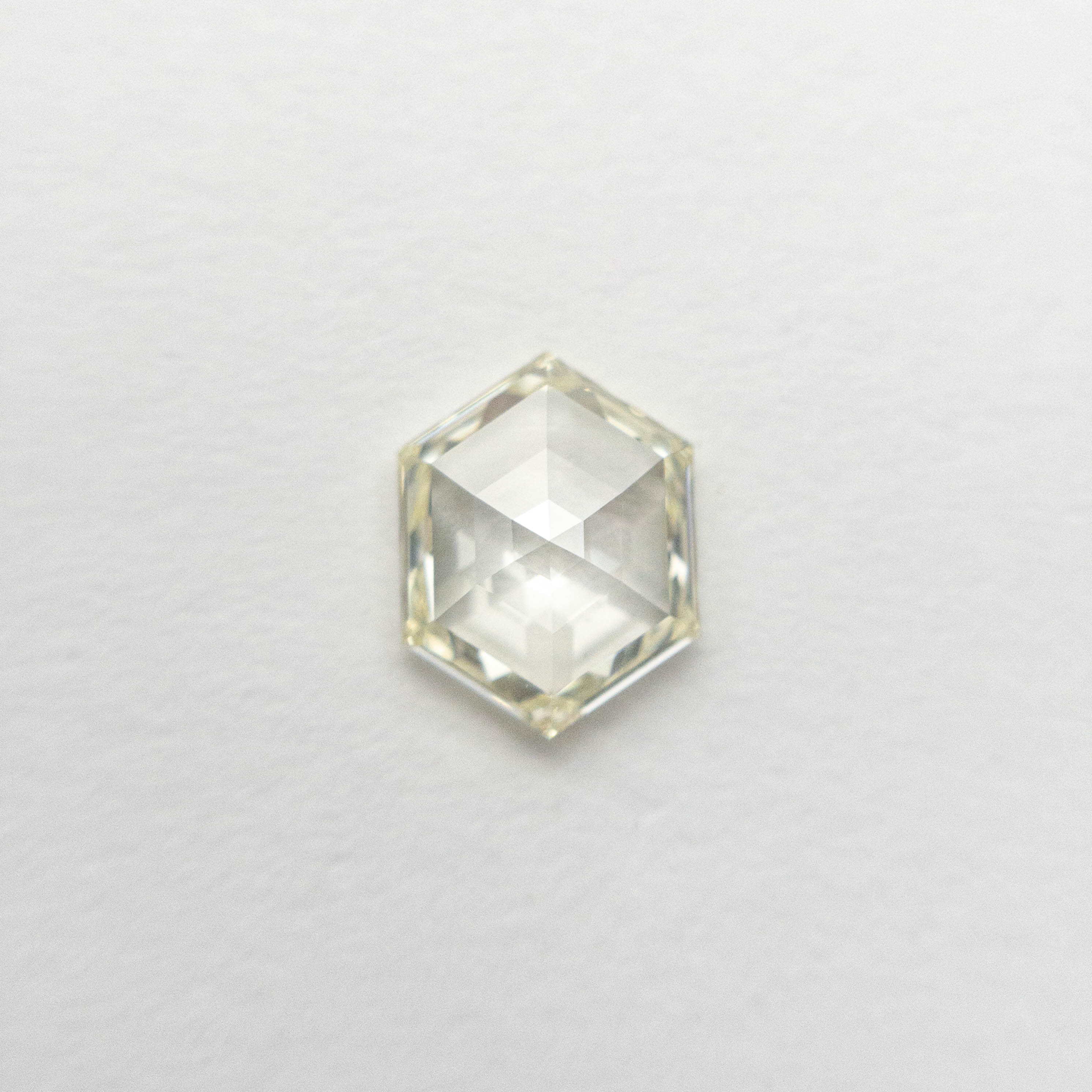 0.60ct 6.70x5.16x2.09mm SI1 M/N Hexagon Rosecut 🇨🇦 19386-16
