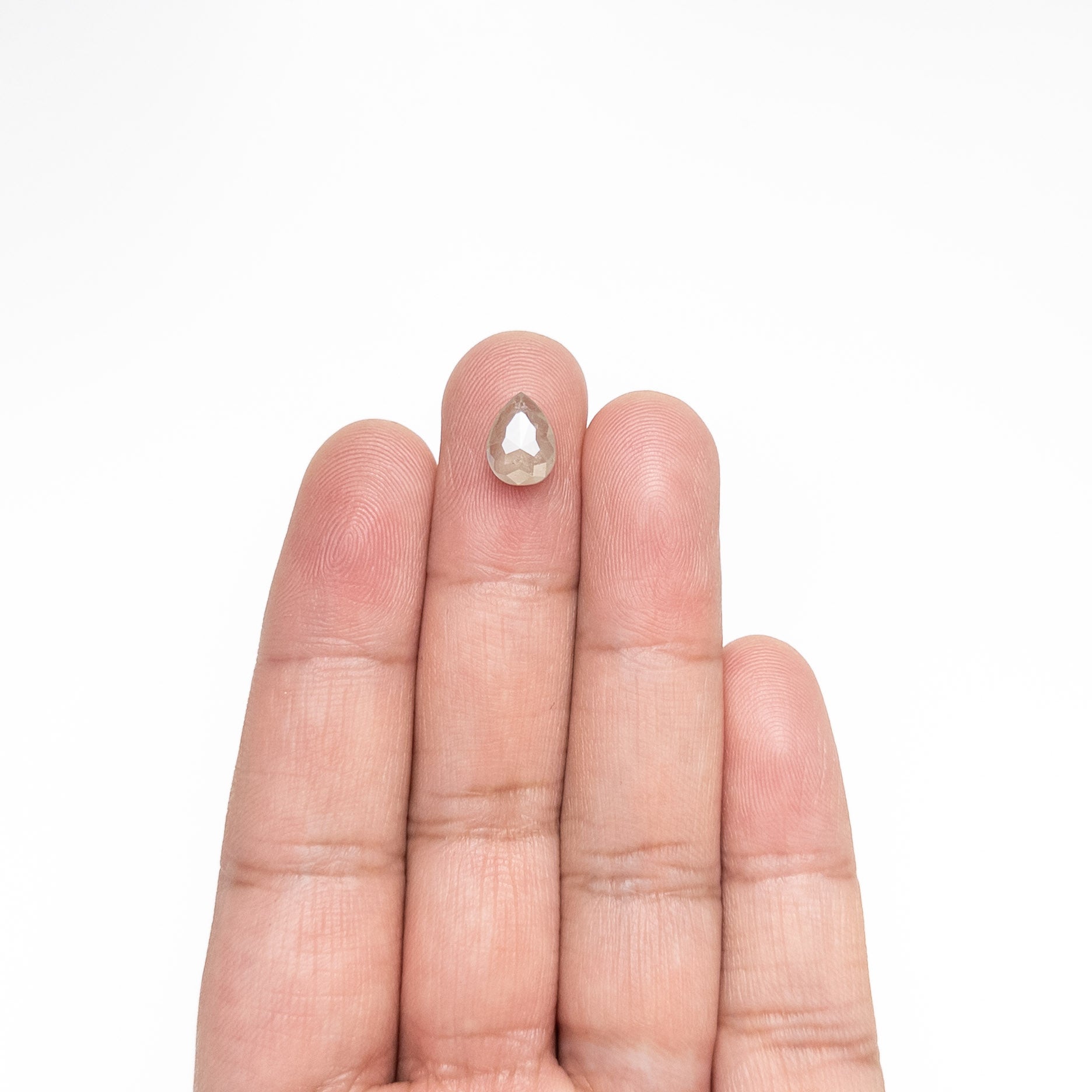 1.74ct 9.40x6.97x2.82mm Pear Rosecut 19754-08