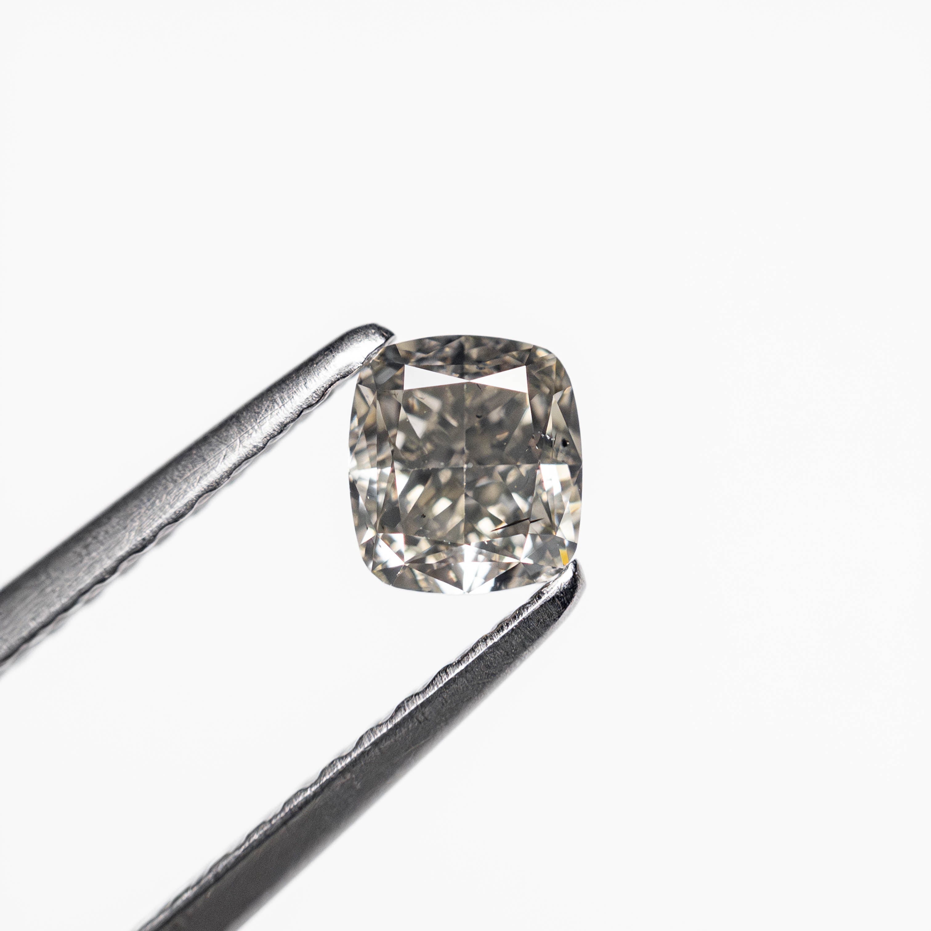 0.52ct 4.54x4.09x2.95mm Fancy Grey Cushion Brilliant 19923-42