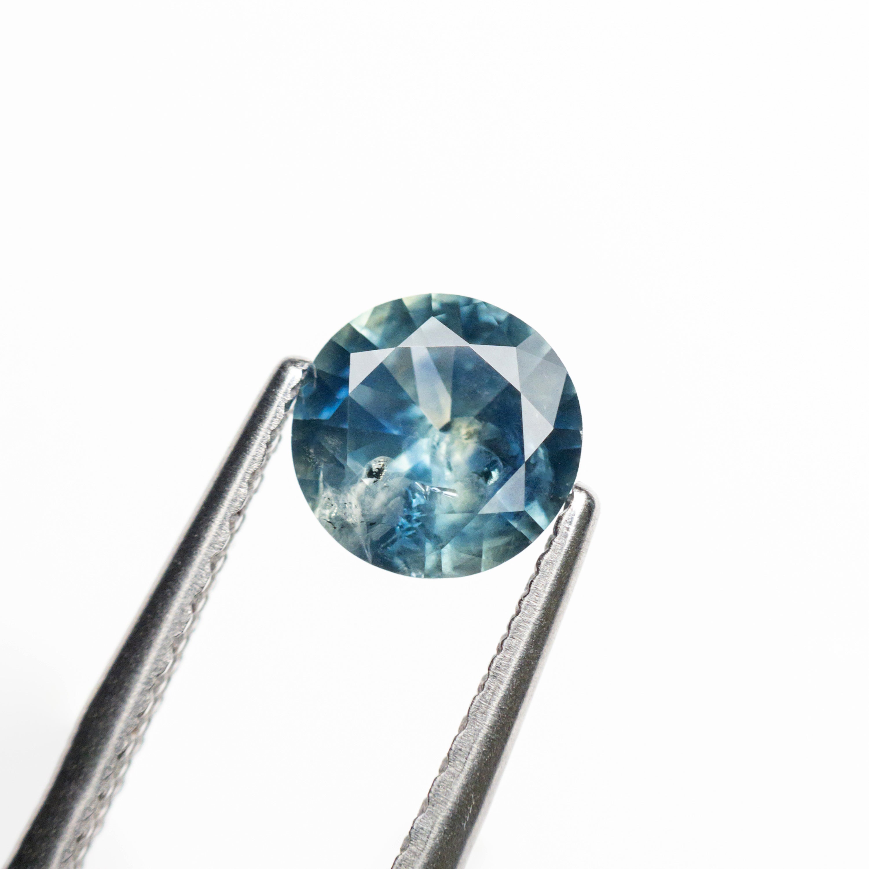 0.67ct 5.58x5.50x3.06mm Round Brilliant Sapphire 19942-43
