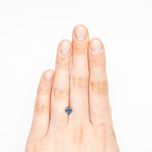 0.72ct 5.51x5.48x3.45mm Round Brilliant Sapphire 19942-48