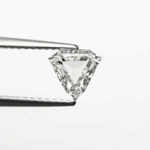 0.71ct 6.10x6.47x2.53mm SI1 F Shield Step Cut 🇨🇦 21299-01