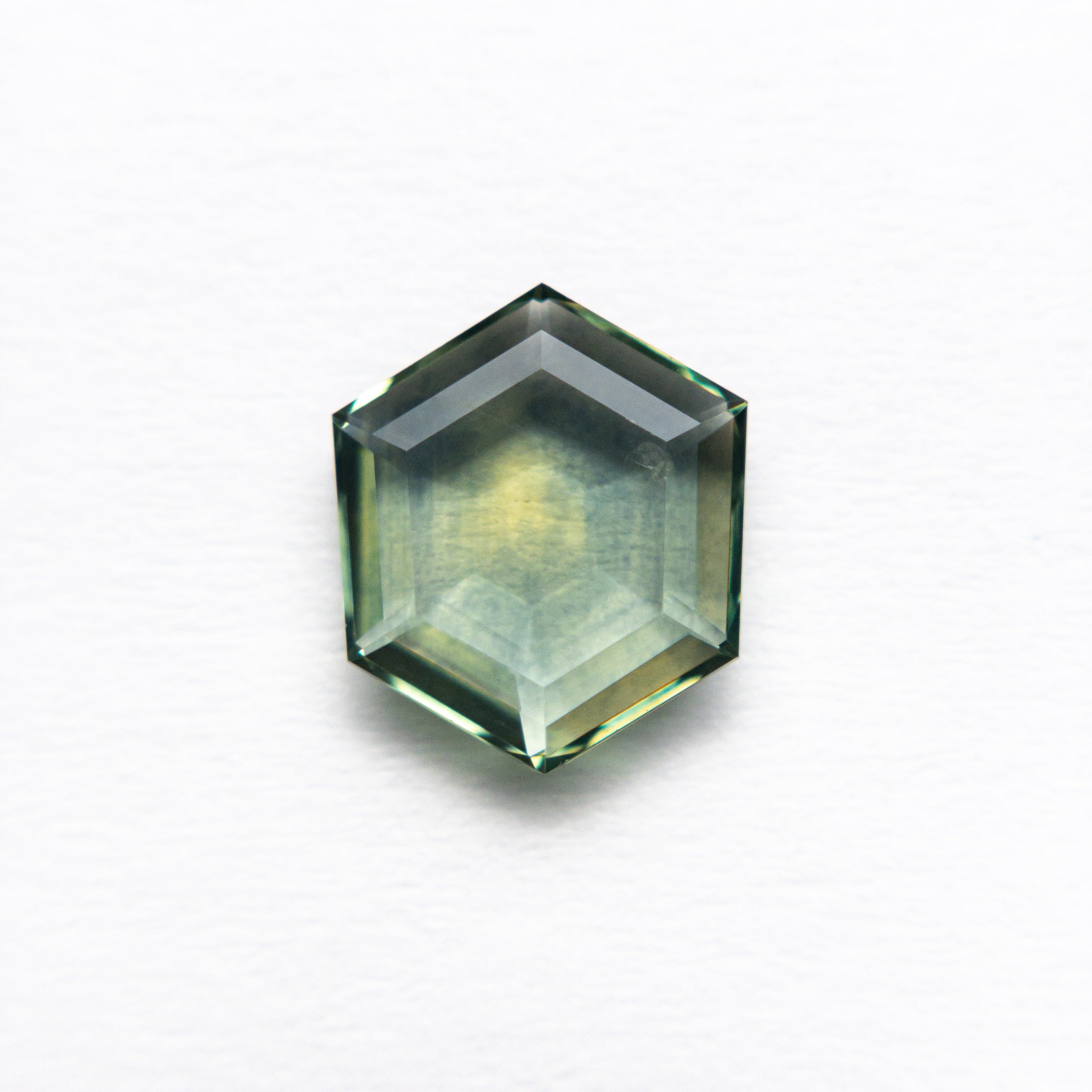 1.40ct 8.29x7.02x2.34mm Hexagon Double Cut Sapphire 21592-06