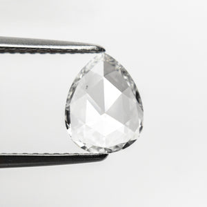 1.01ct 8.82x6.86x1.80mm SI1+ F Pear Rosecut 21940-01