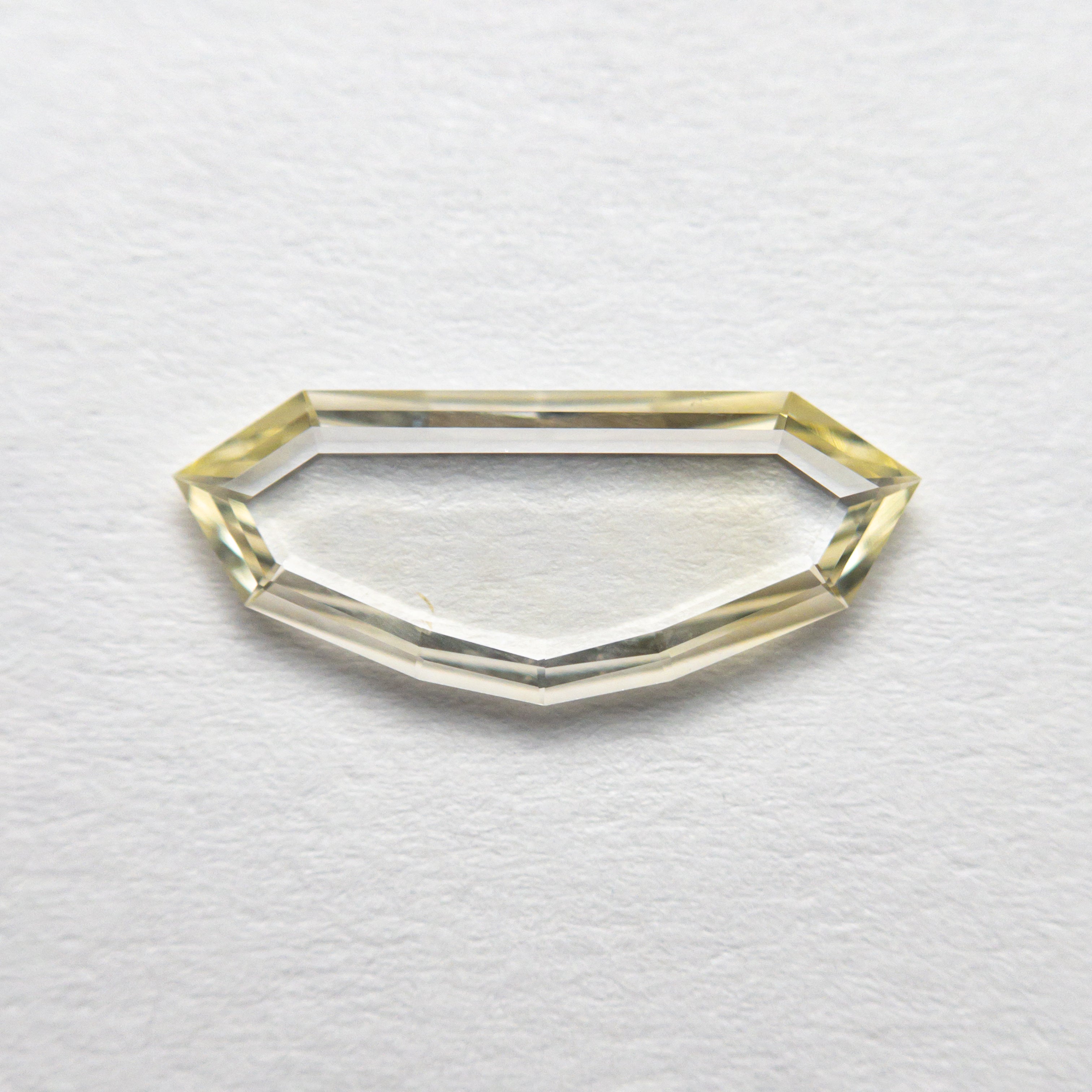 0.77ct 11.34x4.74x1.25mm Shield Portrait Cut Sapphire 22080-03