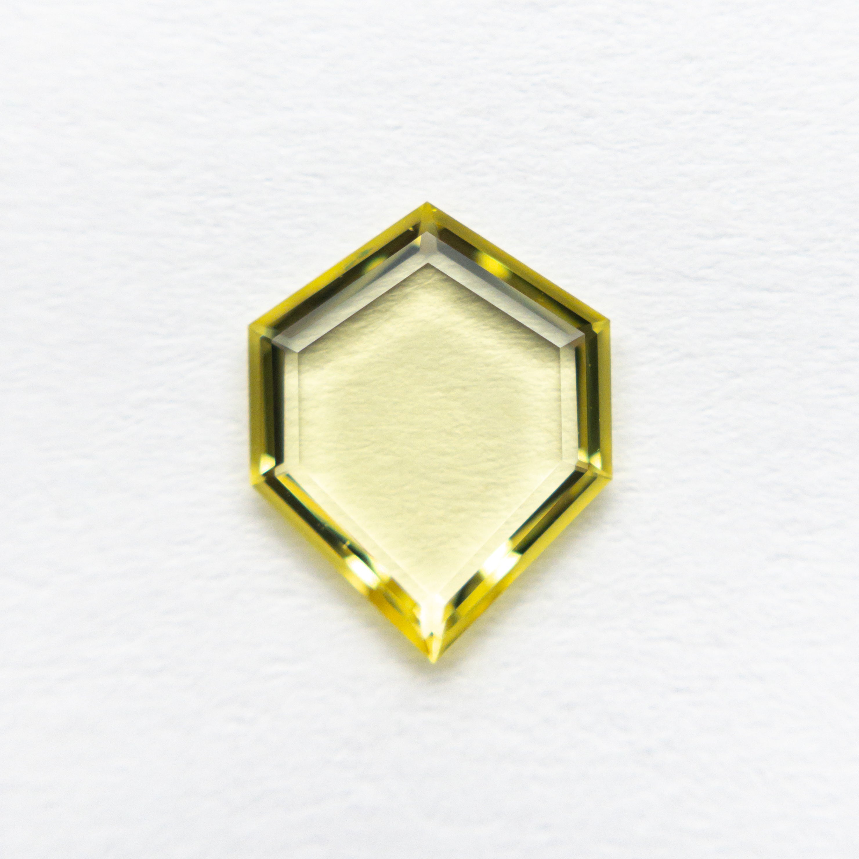 1.22ct 9.73x7.65x1.53mm Shield Portrait Cut Sapphire 22087-01