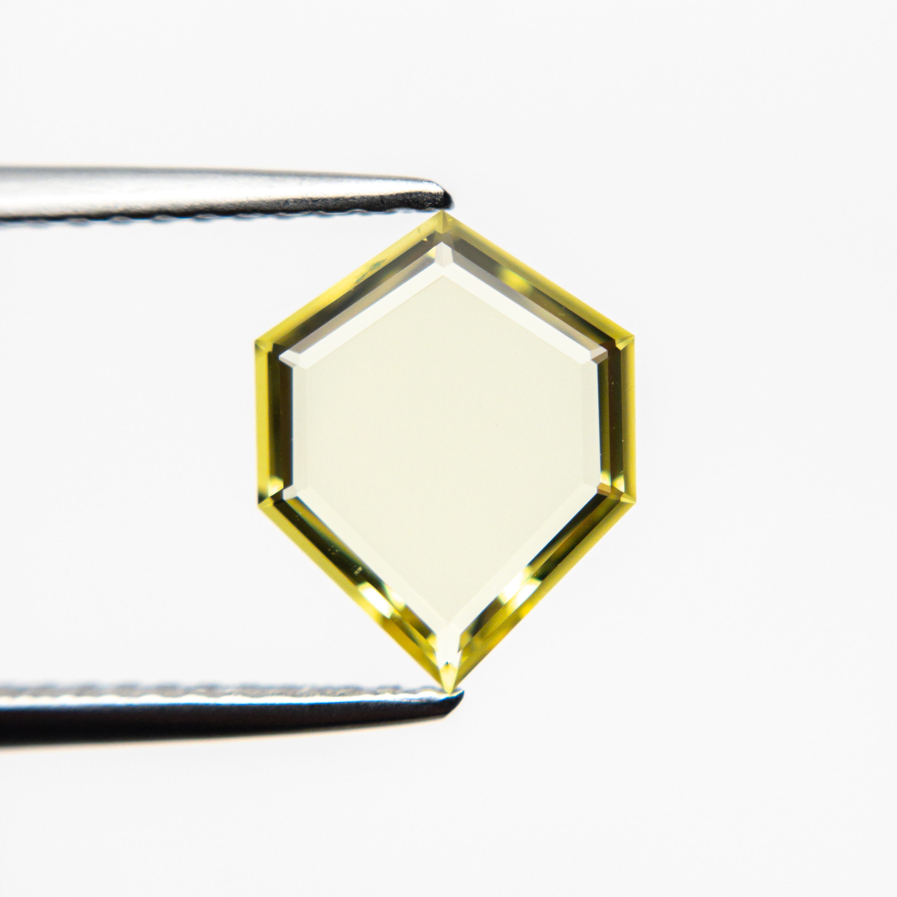 1.22ct 9.73x7.65x1.53mm Shield Portrait Cut Sapphire 22087-01