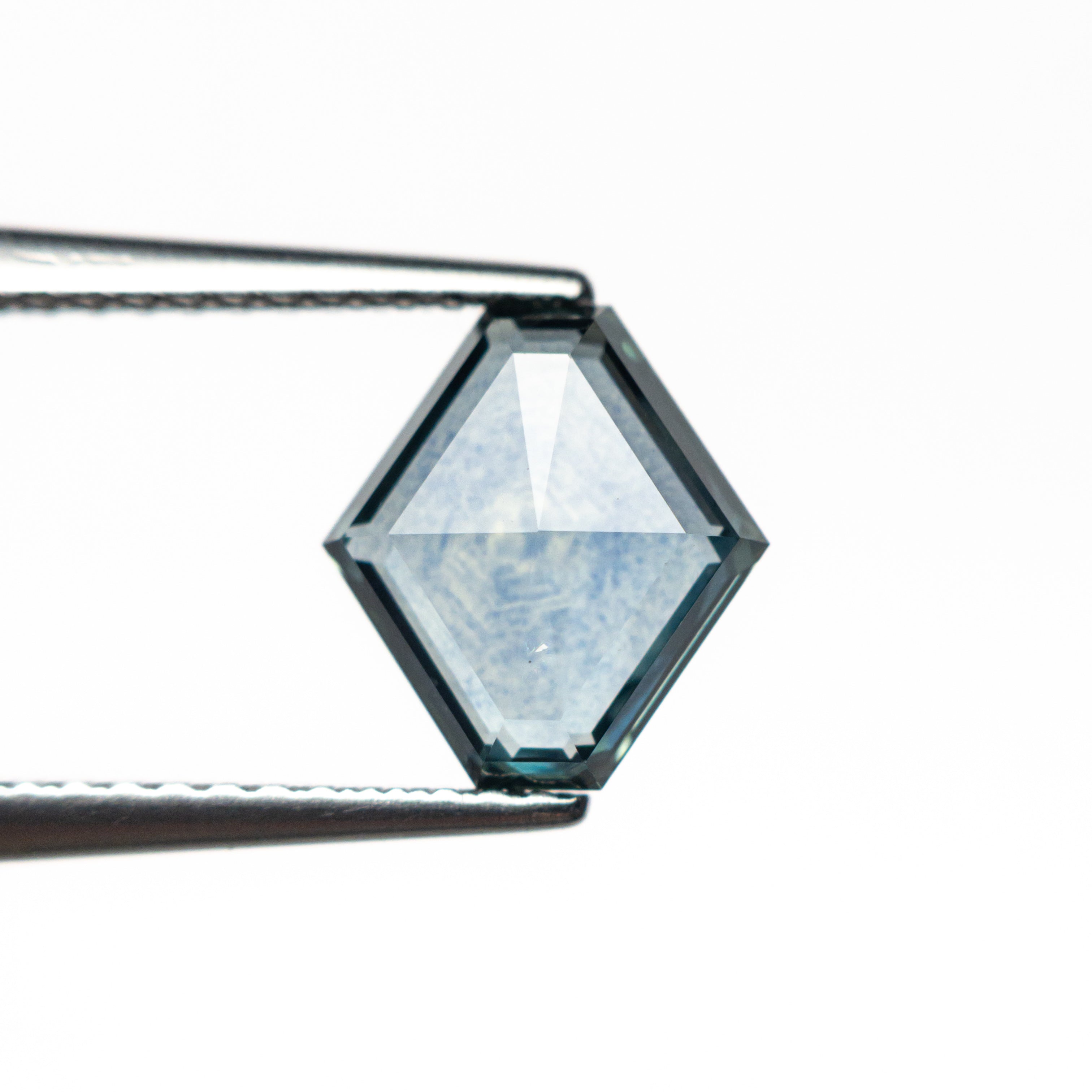 1.74ct 8.62x7.94x2.86mm Hexagon Rosecut Sapphire 22266-34