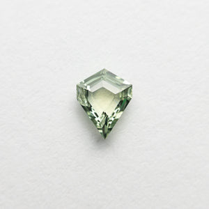 0.34ct 5.51x4.30x2.11mm Shield Portrait Cut Sapphire 23474-19