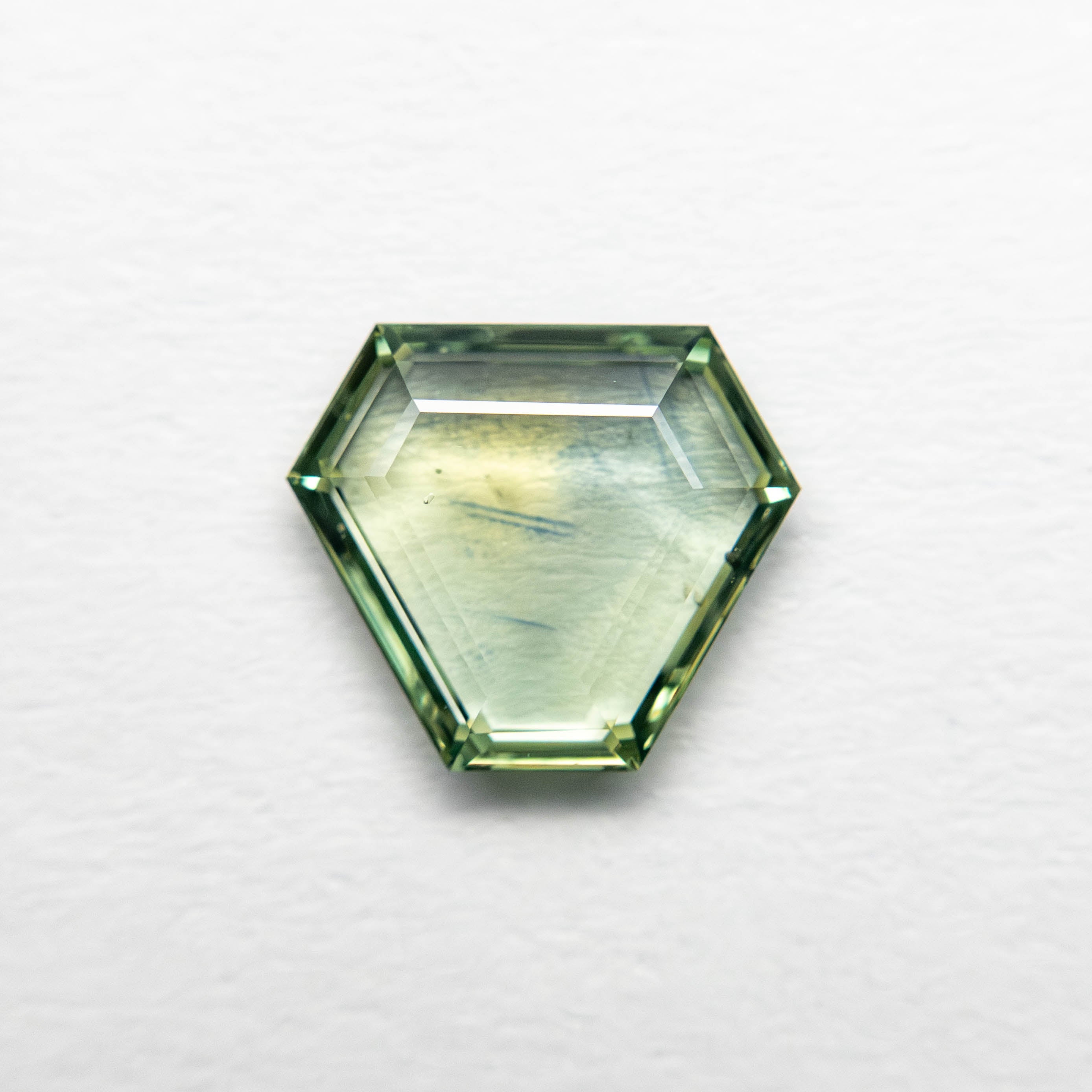 0.99ct 6.39x7.37x1.90mm Shield Portrait Cut Sapphire 23474-33