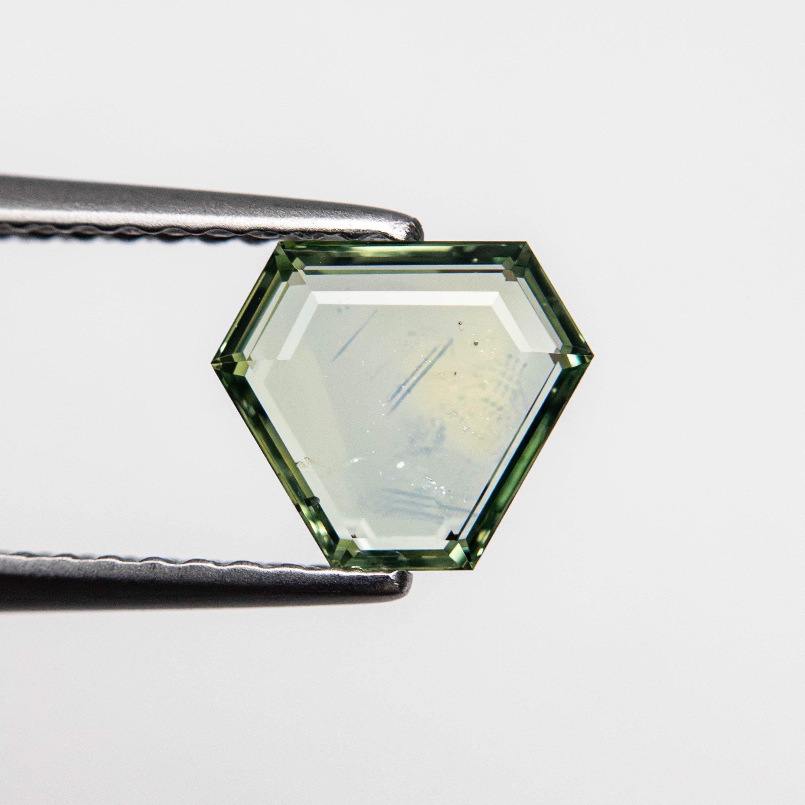 0.99ct 6.39x7.37x1.90mm Shield Portrait Cut Sapphire 23474-33