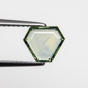 0.99ct 6.39x7.37x1.90mm Shield Portrait Cut Sapphire 23474-33