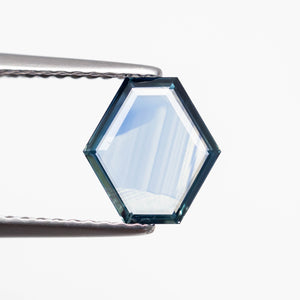 1.06ct 7.92x7.44x1.61mm Hexagon Portrait Cut Sapphire 23474-46