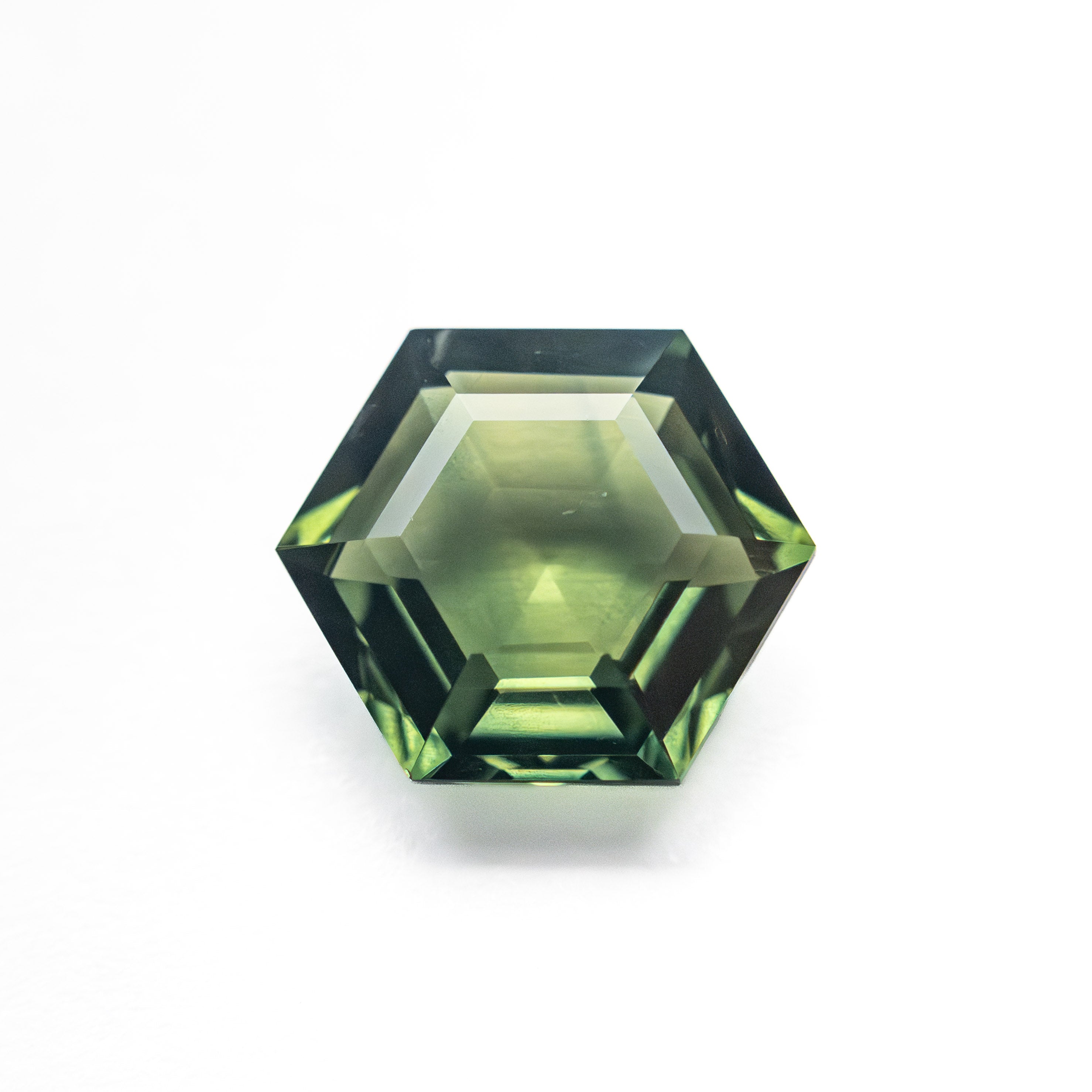 1.81ct 8.23x7.14x3.46mm Hexagon Step Cut Sapphire 23476-06