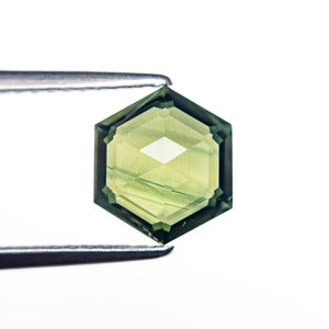 1.81ct 8.23x7.14x3.46mm Hexagon Step Cut Sapphire 23476-06