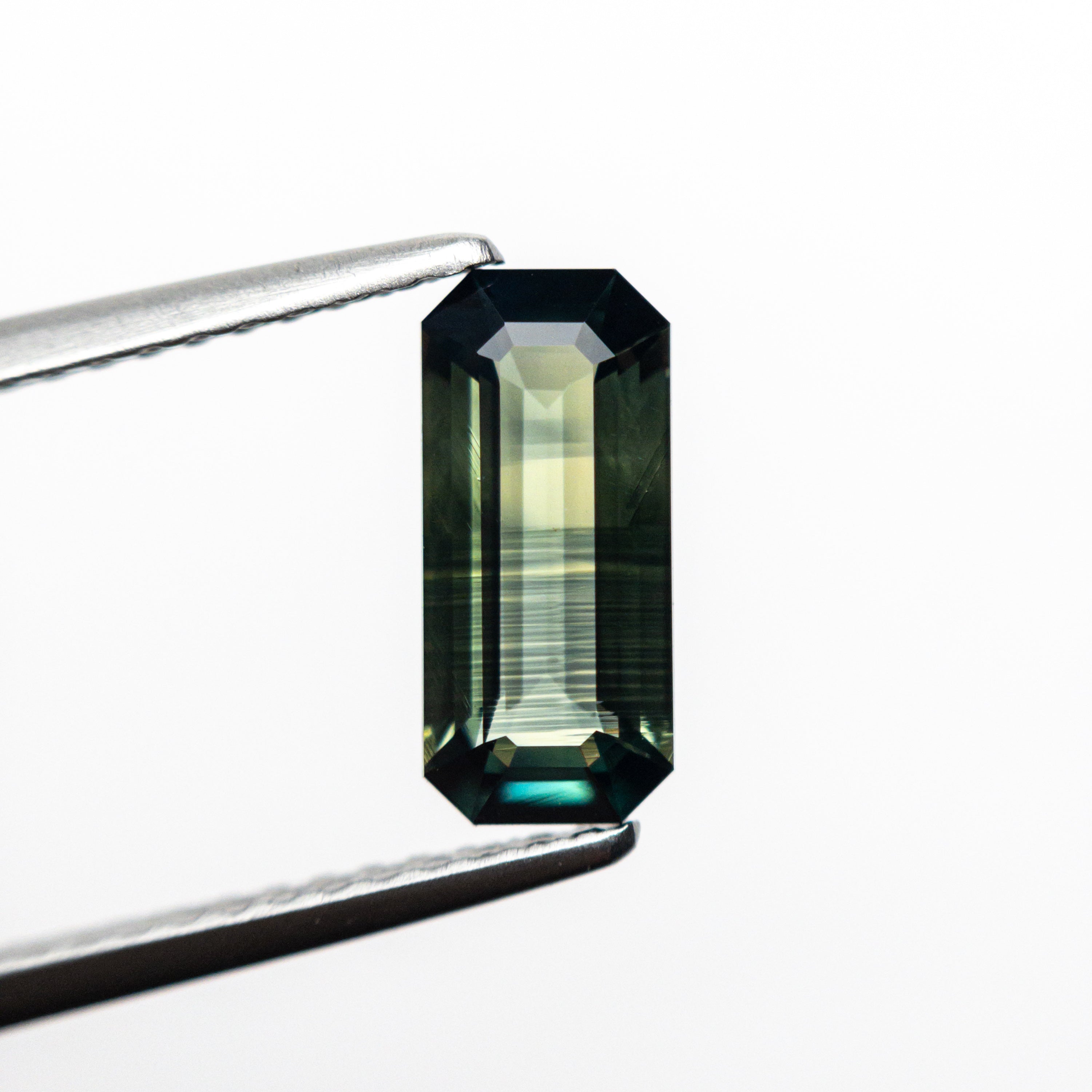 1.19ct 9.43x4.29x2.68mm Cut Corner Rectangle Step Cut Sapphire 23491-02
