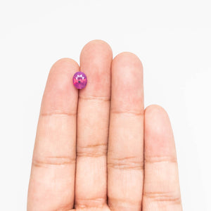 2.03ct 7.71x6.33x4.87mm Oval Brilliant Sapphire 23518-01