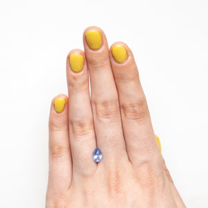 1.22ct 8.20x5.28x3.74mm Pear Brilliant Sapphire 23583-01