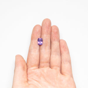 3.13ct 9.54x7.10x5.05mm Cushion Brilliant Sapphire 23628-01