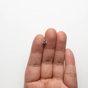 0.84ct 5.42x5.49x3.84mm Trillion Brilliant Sapphire 23675-02