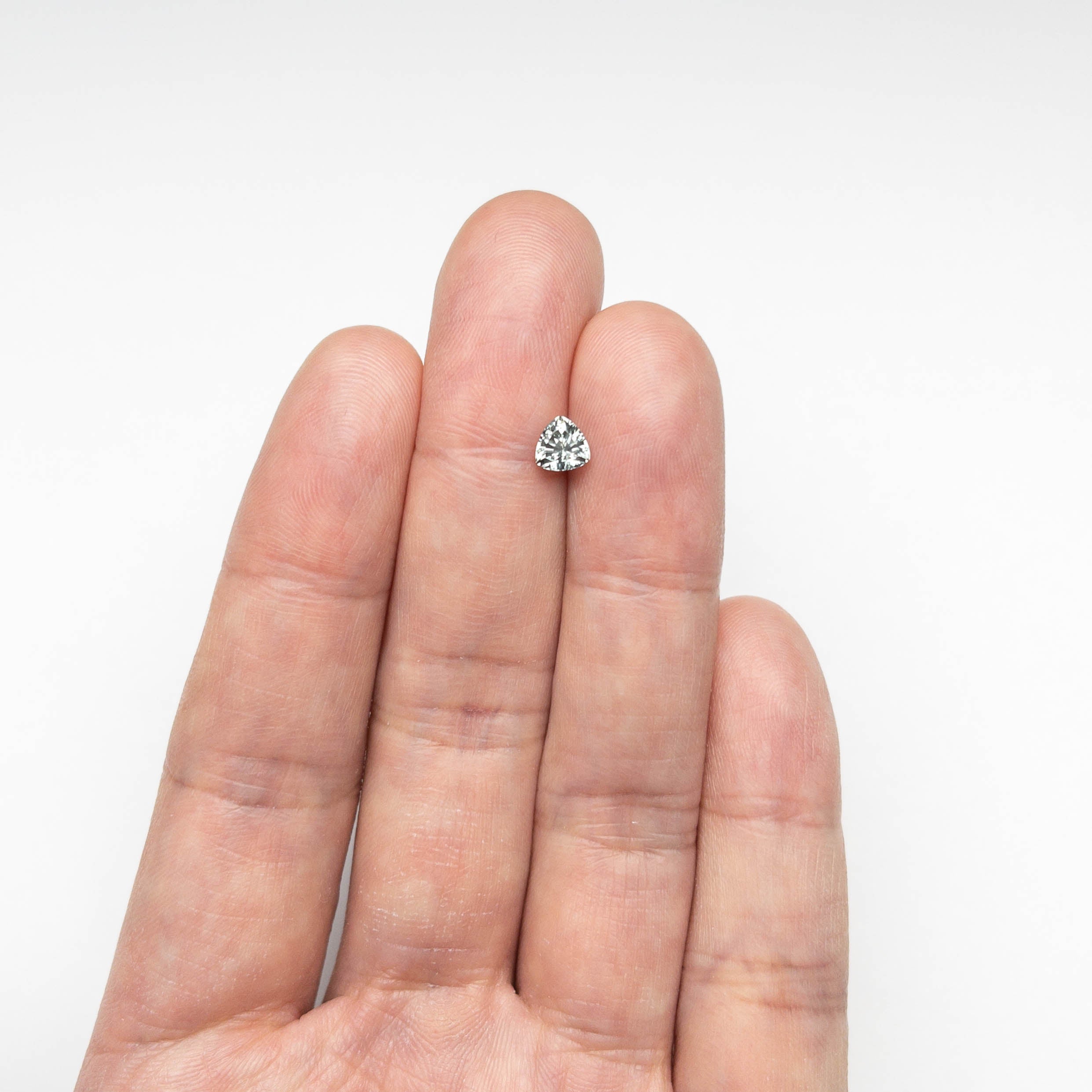 0.66ct 5.07x5.04x3.28mm Trillion Brilliant Sapphire 23675-10