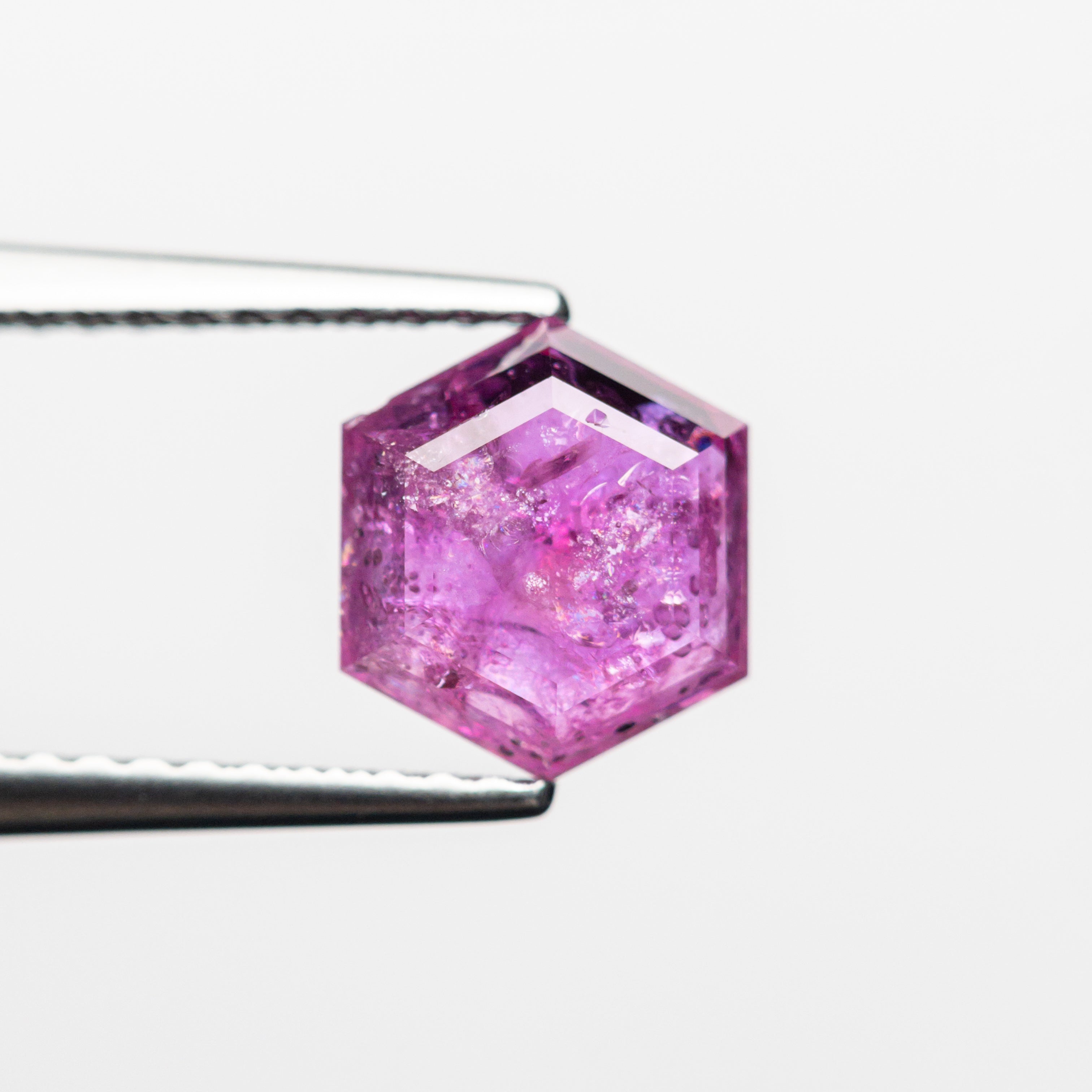 1.65ct 7.43x6.53x2.94mm Hexagon Portrait Cut Sapphire 23709-06