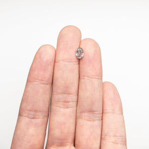 0.88ct 6.89x5.01x3.06mm Oval Double Cut 23834-53