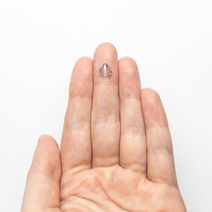 0.70ct 7.36x7.22x2.13mm Trillion Rosecut 23834-58