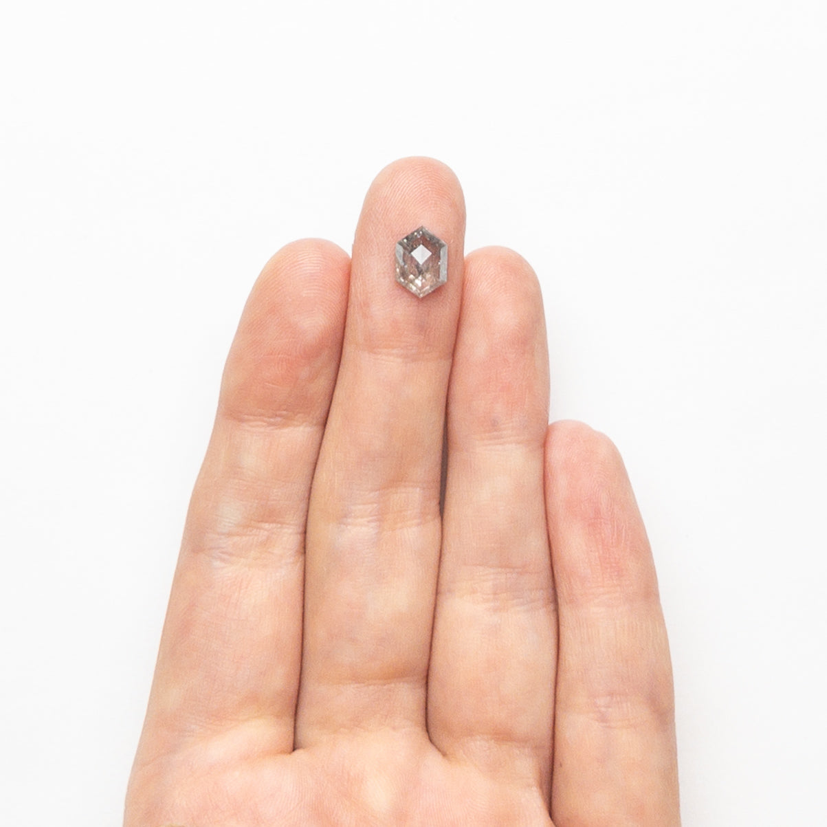 1.43ct 8.75x6.26x3.04mm Hexagon Rosecut 23835-14