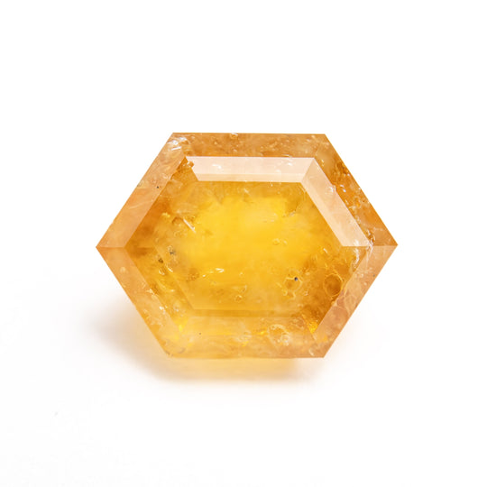 3.77ct 10.22x7.63x5.50mm Hexagon Step Cut Sapphire 24185-01