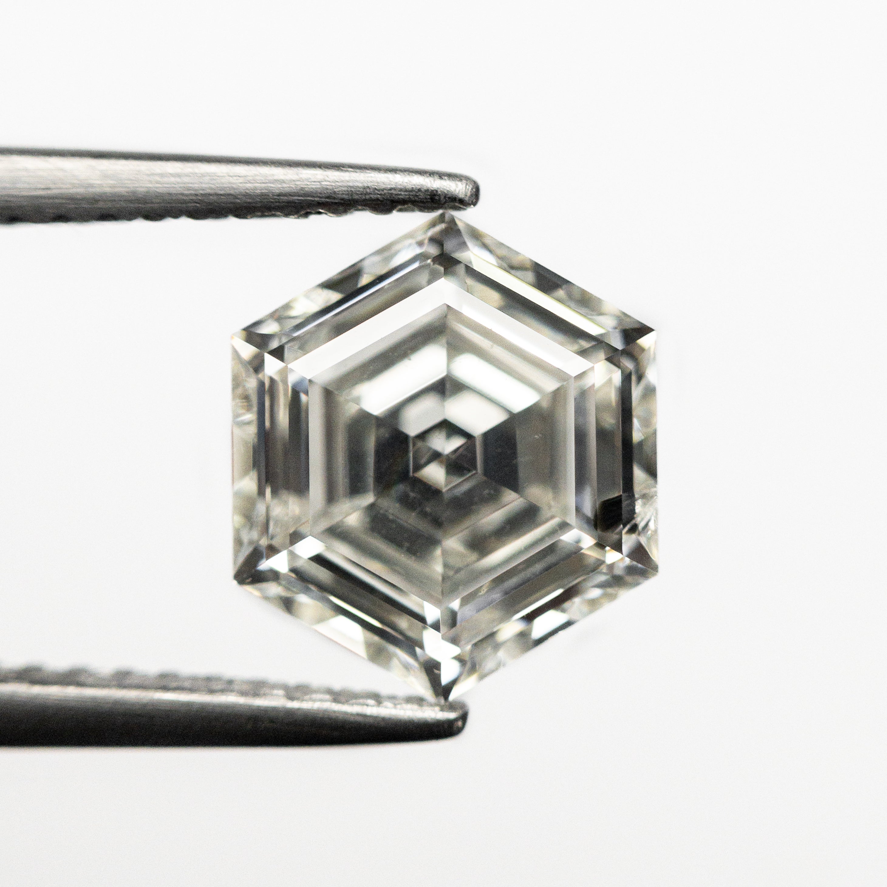 2.05ct 9.11x9.03x4.05mm GIA I1 J Hexagon Step Cut 24276-01