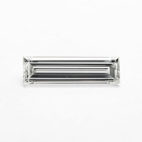 0.78ct 11.17x3.24x2.06mm GIA VS2 H Baguette Step Cut 24303-01