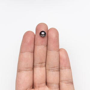 1.22ct 7.38x7.35x2.74mm Round Rosecut 25453-22