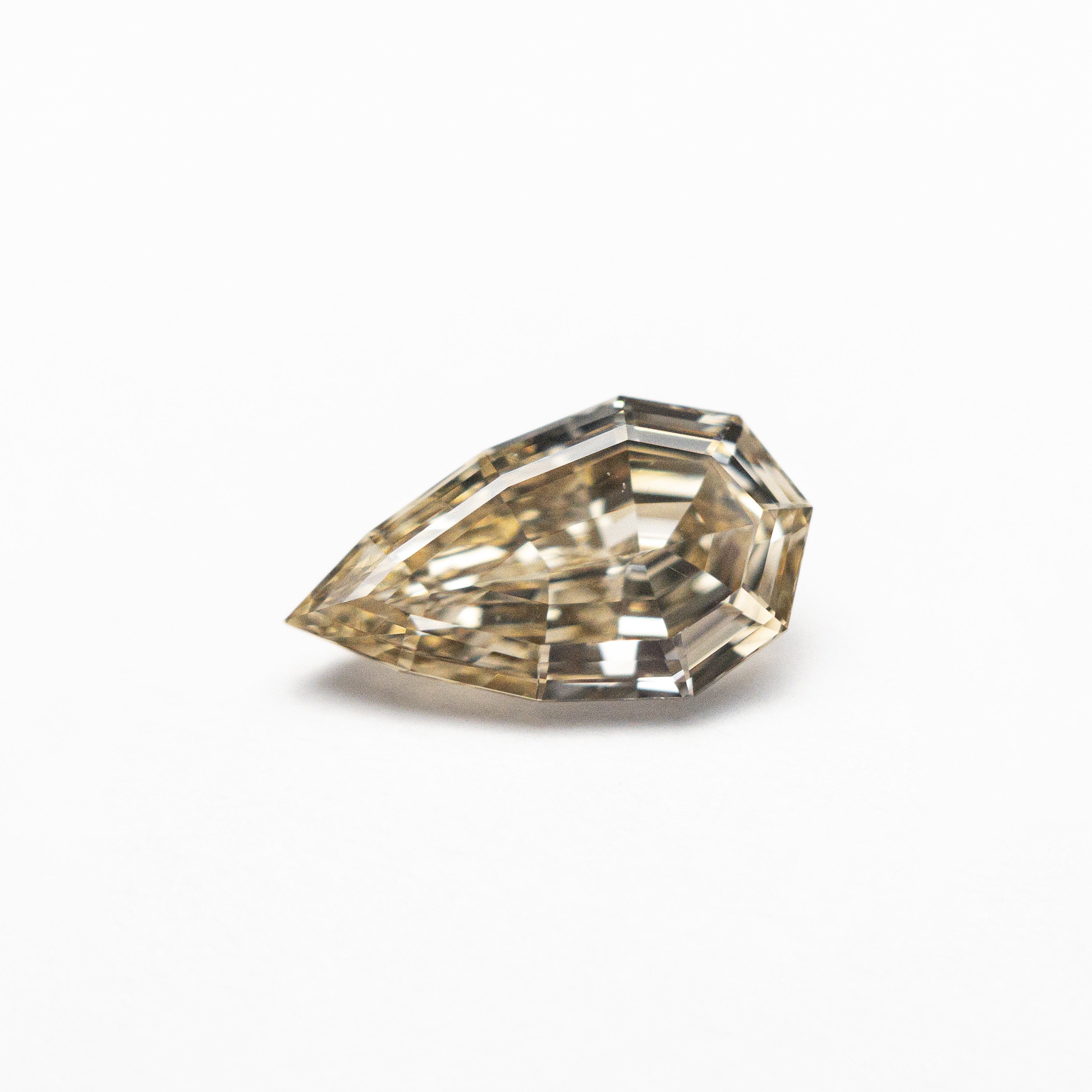 1.14ct 9.85x5.82x3.09mm VS2 C5 Geo Pear Step Cut 🇿🇦 26119-08