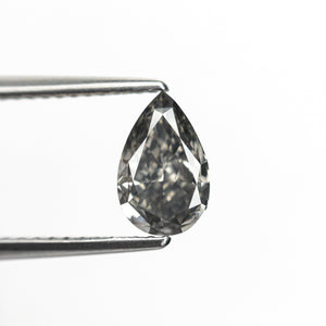 1.02ct 8.24x5.25x3.31mm GIA SI2 Fancy Grey Pear Brilliant 26129-01