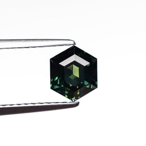 1.12ct 6.55x5.47x4.09mm Hexagon Step Cut Sapphire 26343-02