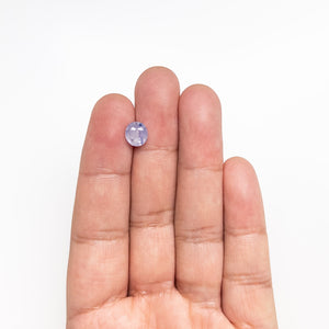 2.05ct 7.83x7.28x4.29mm Oval Brilliant Sapphire 26395-01